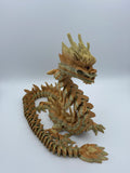 3D Printed Articulated Imperial Dragon- 29 inches long