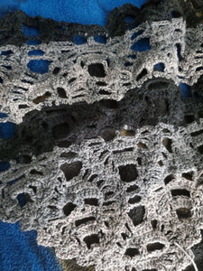 Crocheted Lost Souls Shawl
