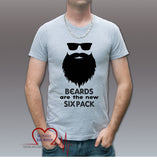 Beards Are The New Six Pack Adult T-Shirt