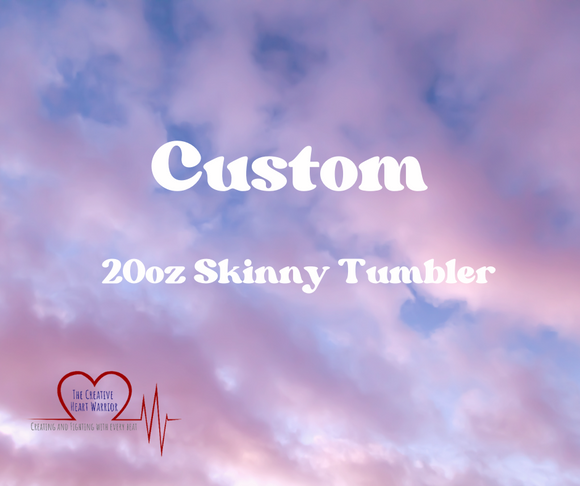 Custom 20 oz Stainless Steel Sublimated Tumbler