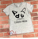 Current Mood Grumpy Kitty Youth T-Shirt