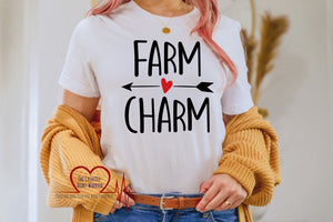 Farm Charm Adult T-Shirt