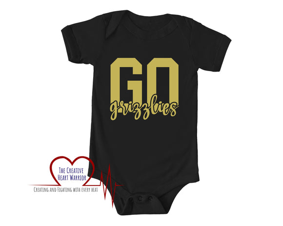 Go Grizzlies Infant Bodysuit