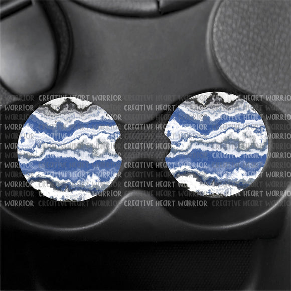 Inky Waves Car Coaster