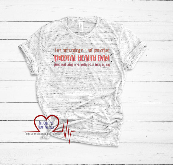 Mental Health Day Adult T-Shirt