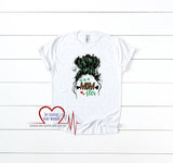 Mom-ster Messy Bun T-Shirt