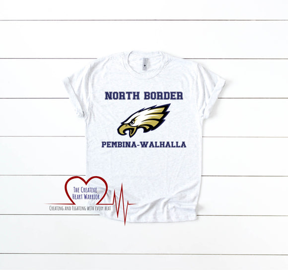 North Border Eagles Pembina Walhalla T-Shirt