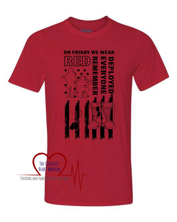 RED Friday Military T-Shirt