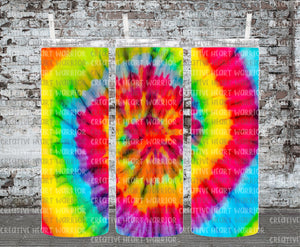 Tie Dye 1 20 oz Stainless Steel Sublimated Tumbler