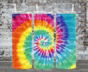 Tie Dye 7 20 oz Stainless Steel Sublimated Tumbler