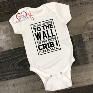 Window to the Wall Infant Bodysuit - The Creative Heart Warrior