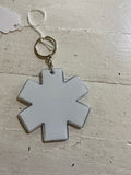 EMT Star of Life Acrylic Keychain
