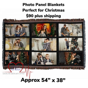 9 Panel Custom Photo Blanket *EXTENDED TAT*