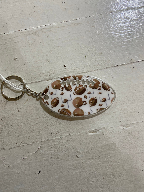 Football Acrylic Keychain