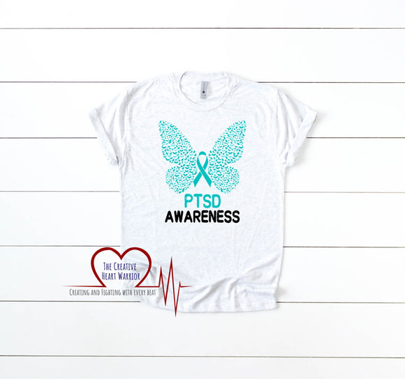 PTSD Butterfly T-Shirt